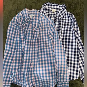 Boy’s CrewCuts Checkered Button-Up Shirts